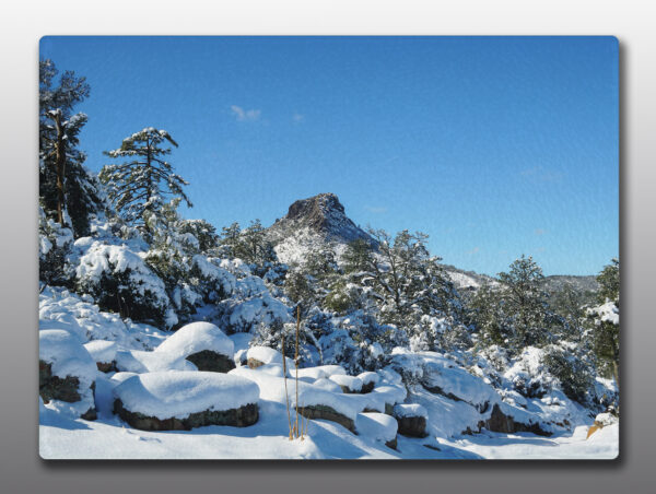 Thumb Butte in Winter - Moment of Perception Photography