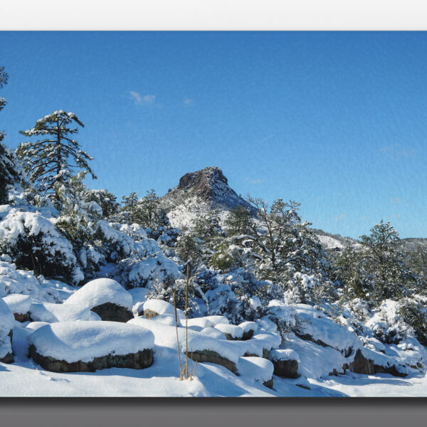 Thumb Butte in Winter - Moment of Perception Photography
