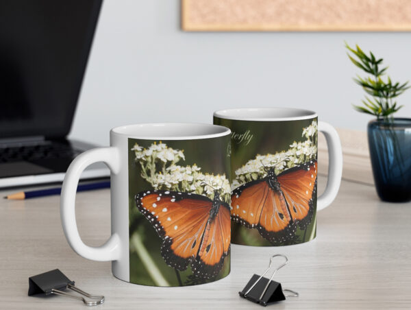 Butterfly and milkweed flowers - Moment of Perception Photography