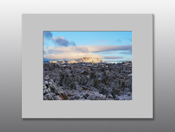 Granite Mountain in Winter - Moment of Perception Photography