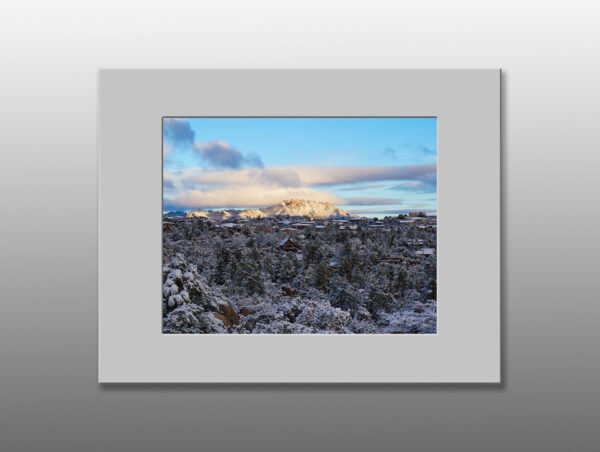 Granite Mountain in Winter - Moment of Perception Photography
