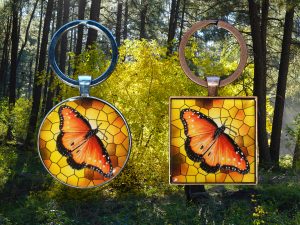 butterfly key chain - Moment of Perception Photography