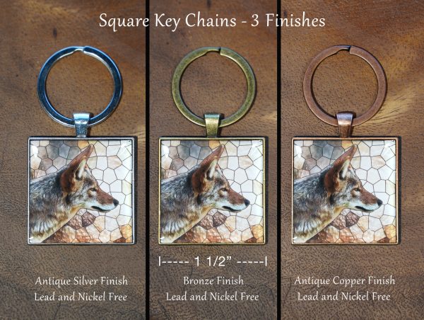 coyote key chain - Moment of Perception Photography