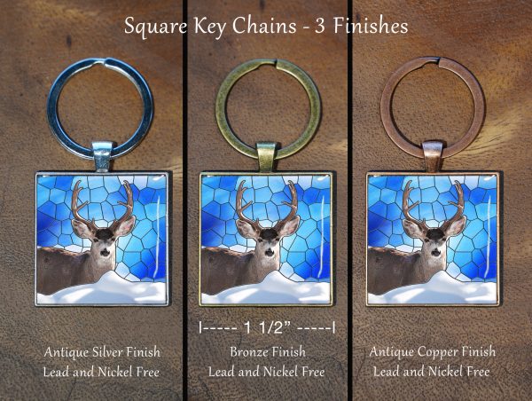 Deer Buck key chains - Moment of Perception Photography