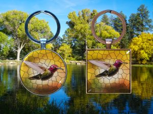 hummingbird key chain - Moment of Perception Photography