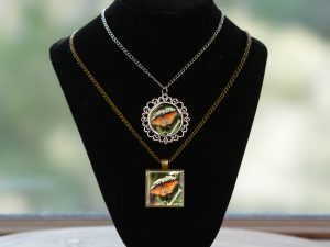queen butterfly pendant - Moment of Perception Photography