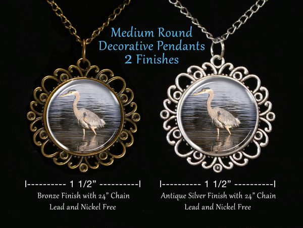 Great Blue Heron jewelry - Moment of Perception Photography
