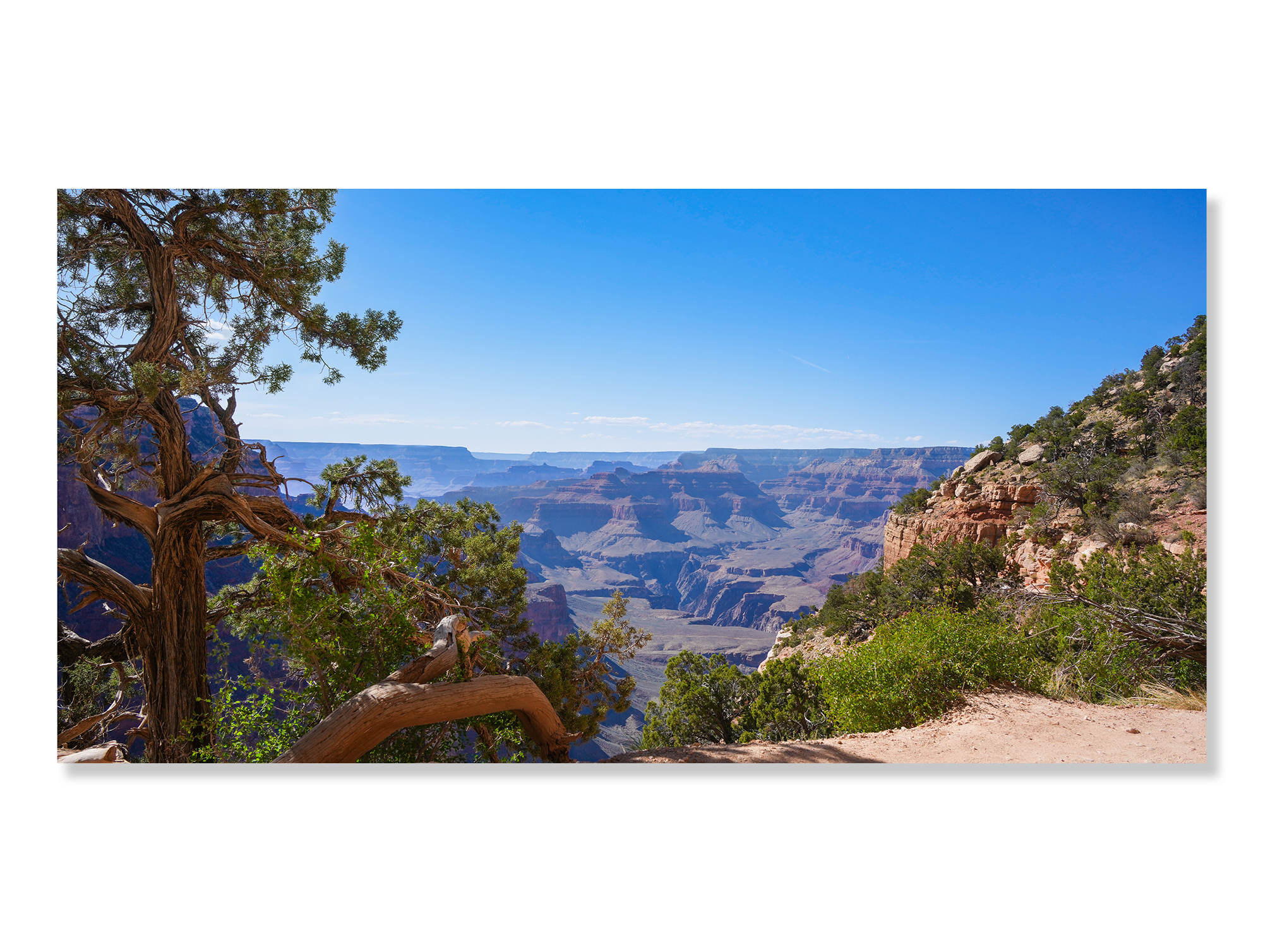 South-Kaibab-2-1x2-Metal-Print-White Mockup Grand Canyon South Kaibab Trail - Moment of Perception Photography