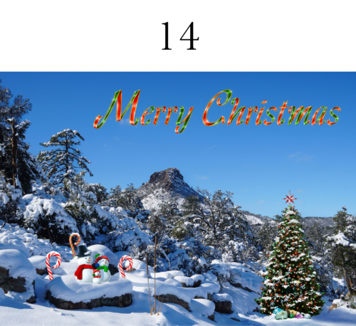 Thumb Butte Christmas 5x7 Alt