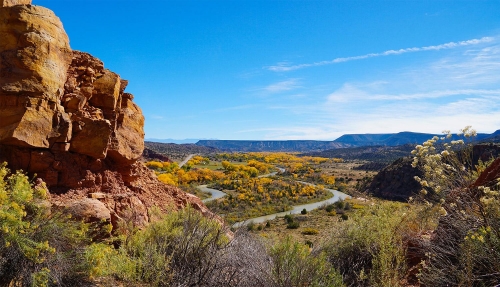 Fall in Abiquiu, New Mexico - Moment of Perception Photography