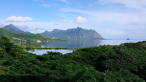 Still Water in Kaneohe Bay -Moment of Perception Photography