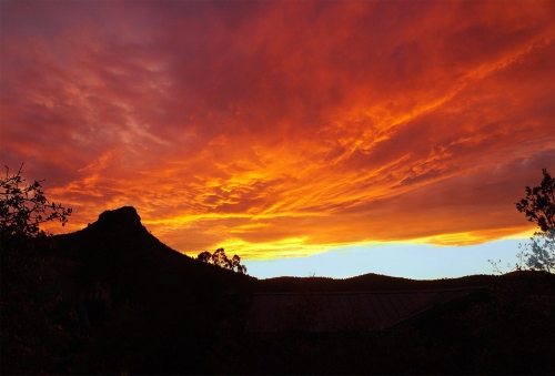 Sunset over Thumb Butte - Moment of Perception Photography